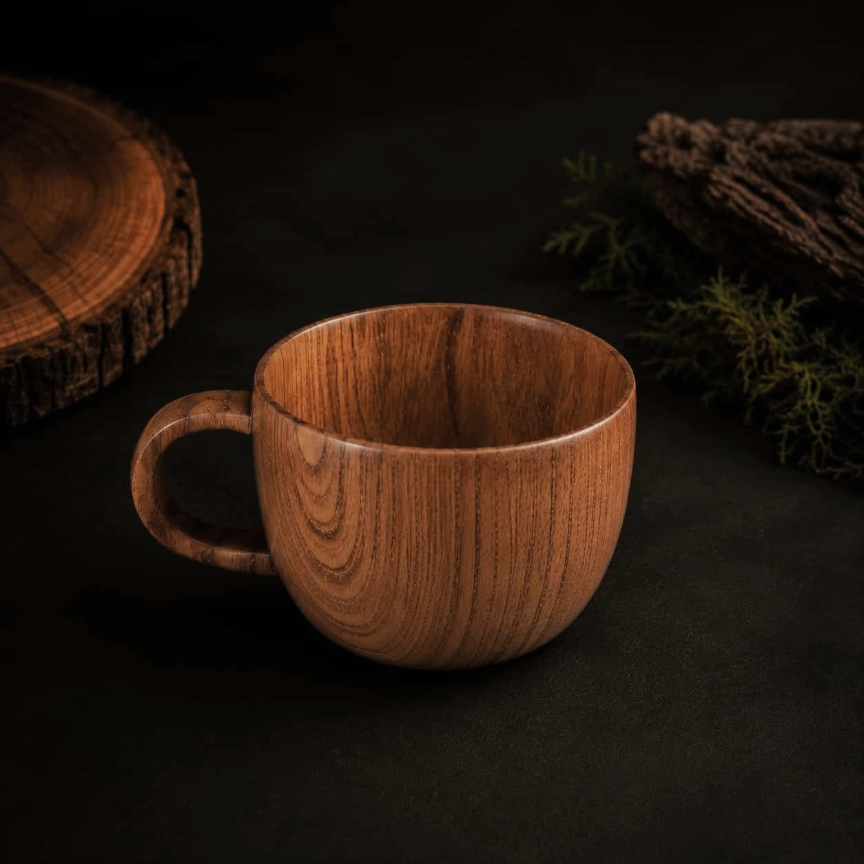 Walnut Mug — Handcrafted