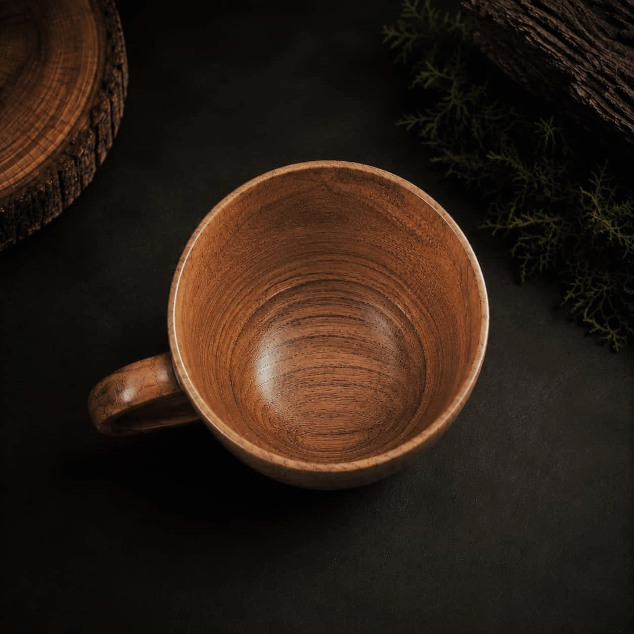 Walnut Mug — Handcrafted