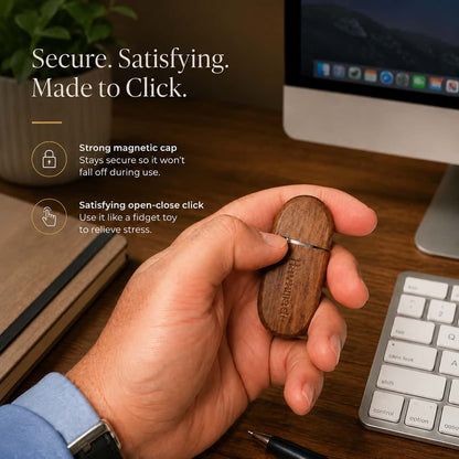 Walnut USB Flash Drive — Handcrafted